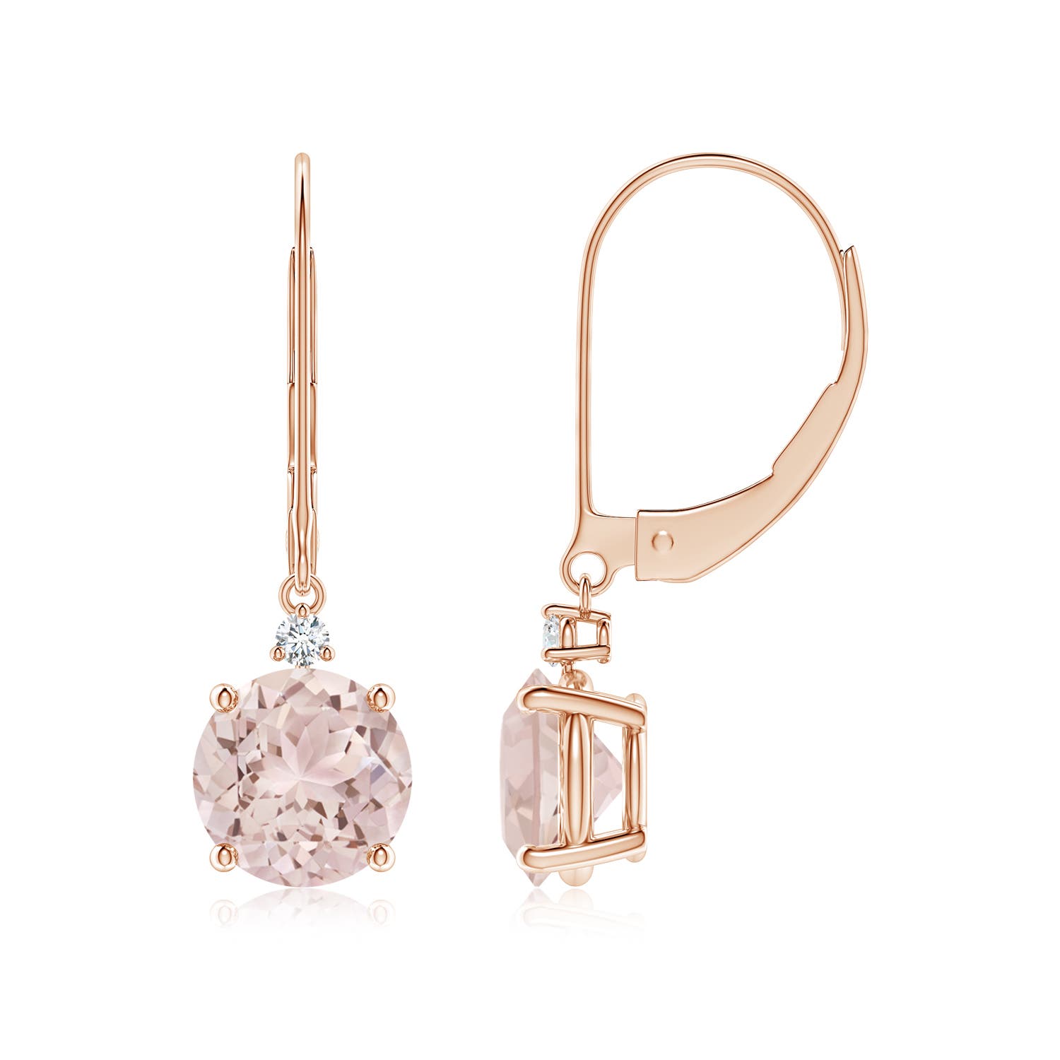 A - Morganite / 2.24 CT / 14 KT Rose Gold