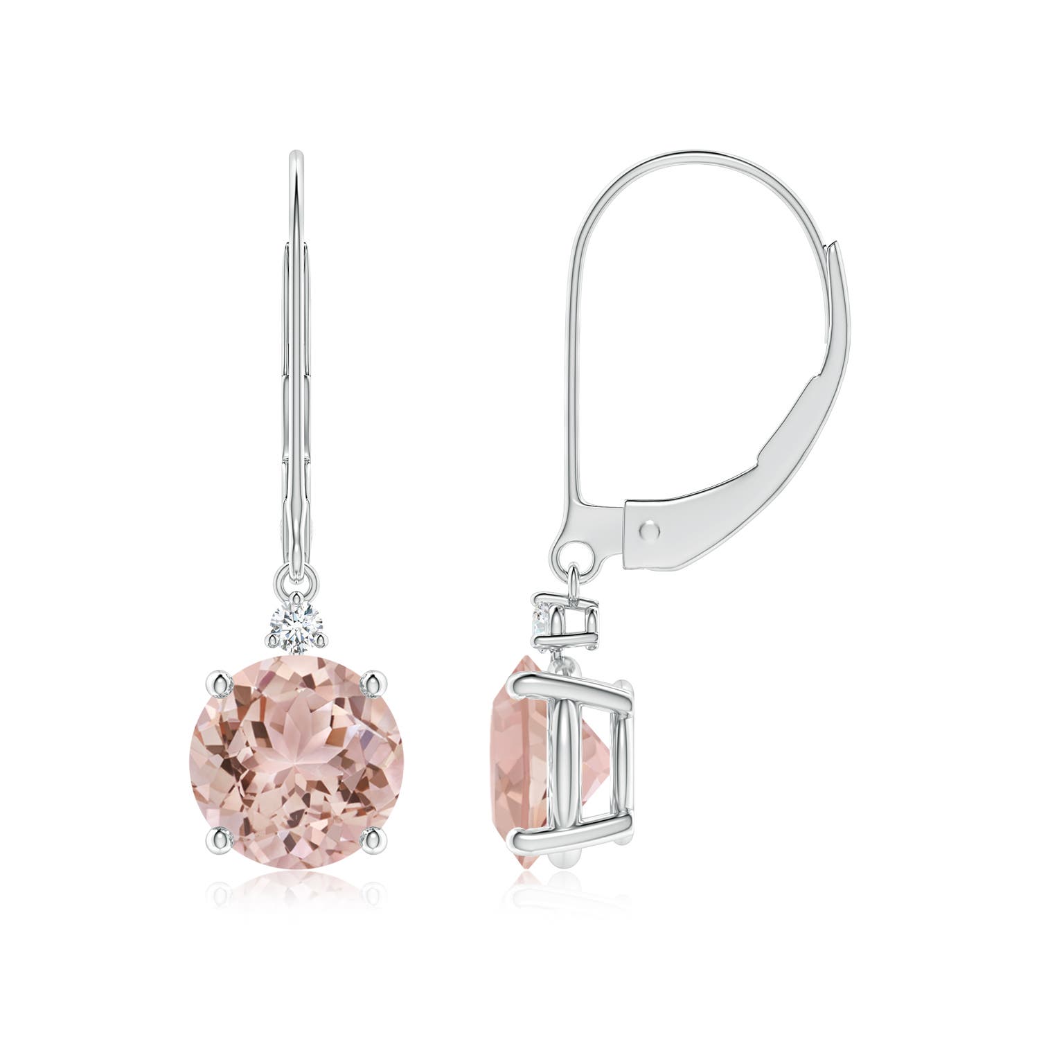 AAA - Morganite / 2.24 CT / 14 KT White Gold