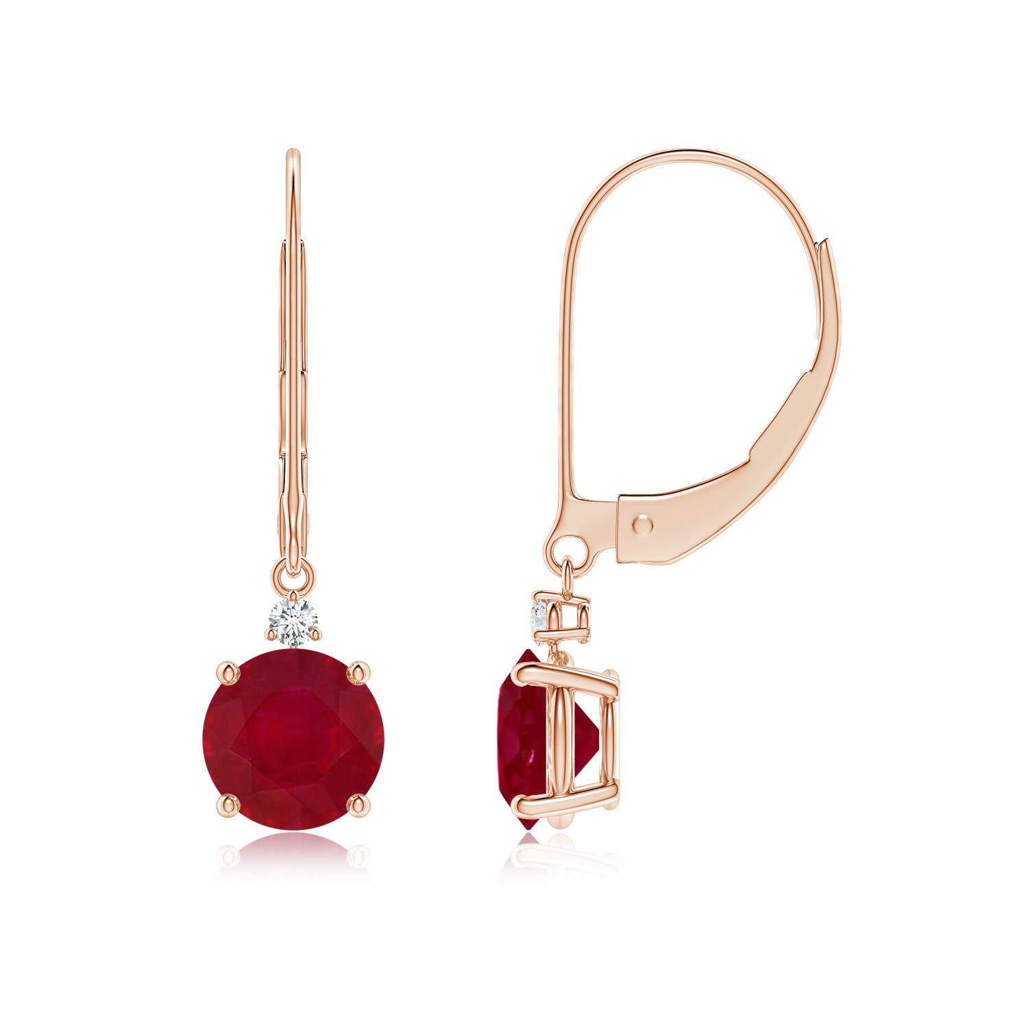 AA - Ruby / 2.04 CT / 14 KT Rose Gold