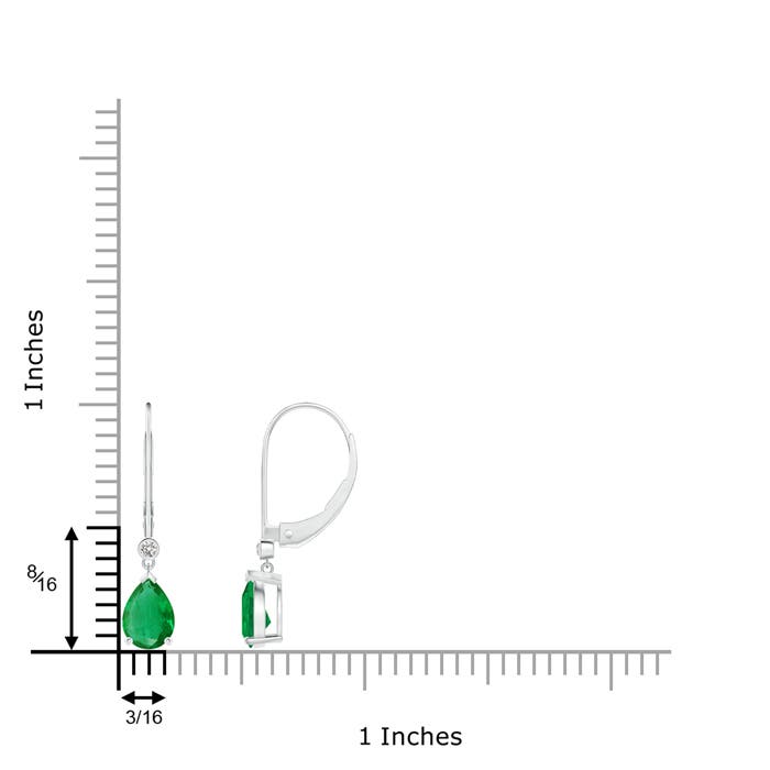 AA - Emerald / 1.24 CT / 14 KT White Gold