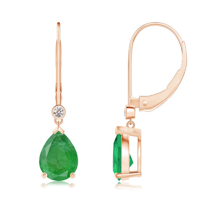 A - Emerald / 1.94 CT / 14 KT Rose Gold