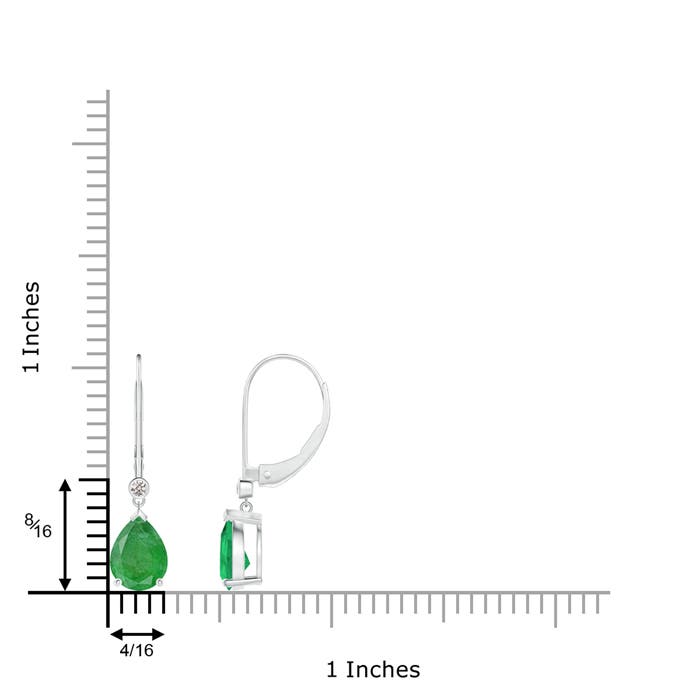 A - Emerald / 1.94 CT / 14 KT White Gold