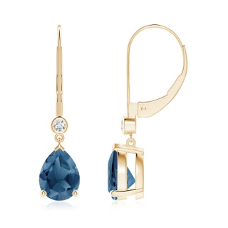 Pear A London Blue Topaz