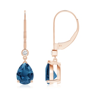 Pear AA London Blue Topaz