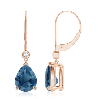 Pear A London Blue Topaz