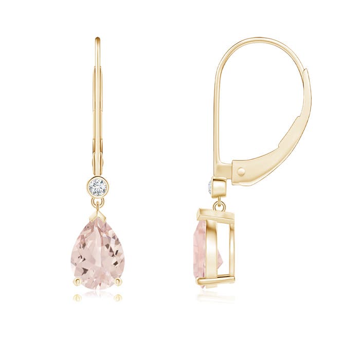 AA - Morganite / 1.24 CT / 14 KT Yellow Gold