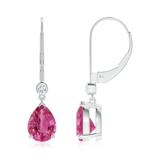 Pear AAAA Pink Sapphire