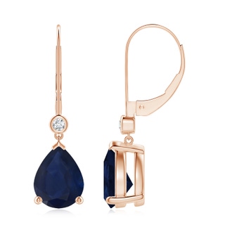 Pear A Blue Sapphire