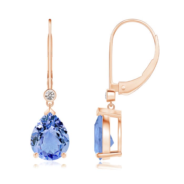 A - Tanzanite / 3.35 CT / 14 KT Rose Gold