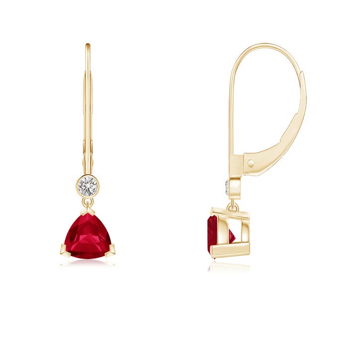 AA - Ruby / 1.17 CT / 14 KT Yellow Gold