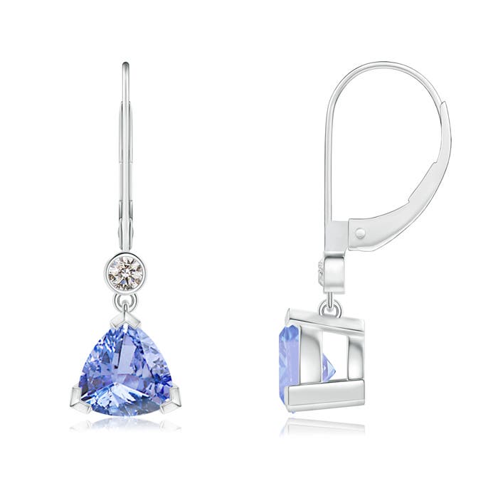 A - Tanzanite / 2.54 CT / 14 KT White Gold