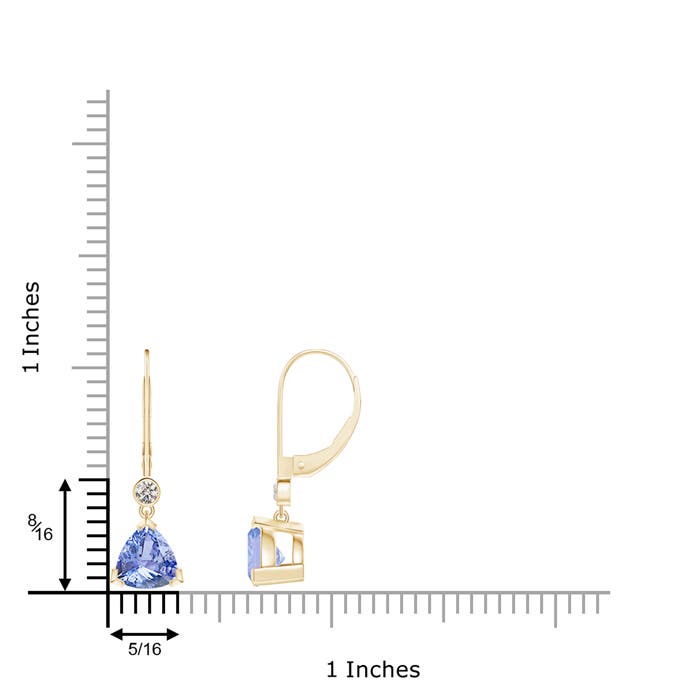 A - Tanzanite / 2.54 CT / 14 KT Yellow Gold