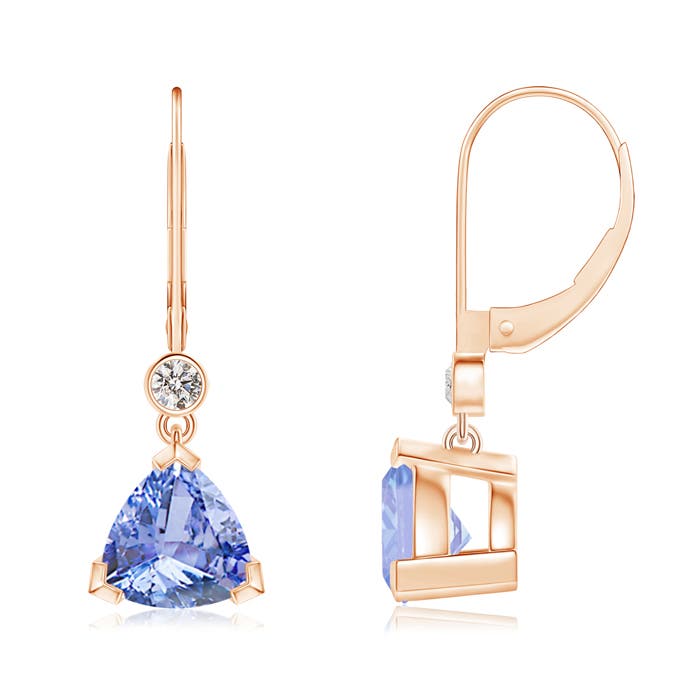 A - Tanzanite / 3.75 CT / 14 KT Rose Gold