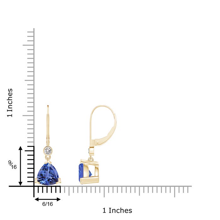 AA - Tanzanite / 3.75 CT / 14 KT Yellow Gold