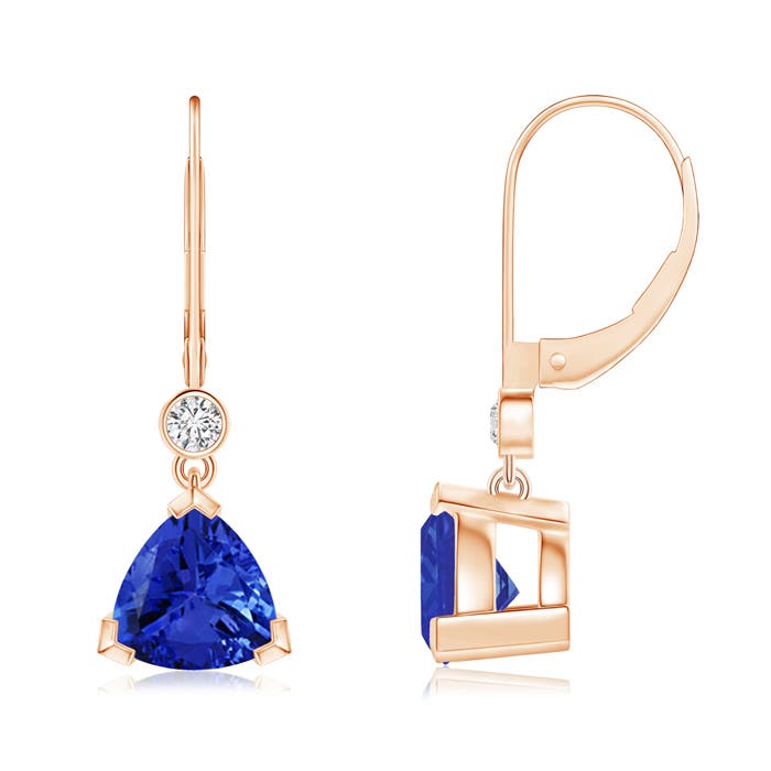 AAA - Tanzanite / 3.75 CT / 14 KT Rose Gold