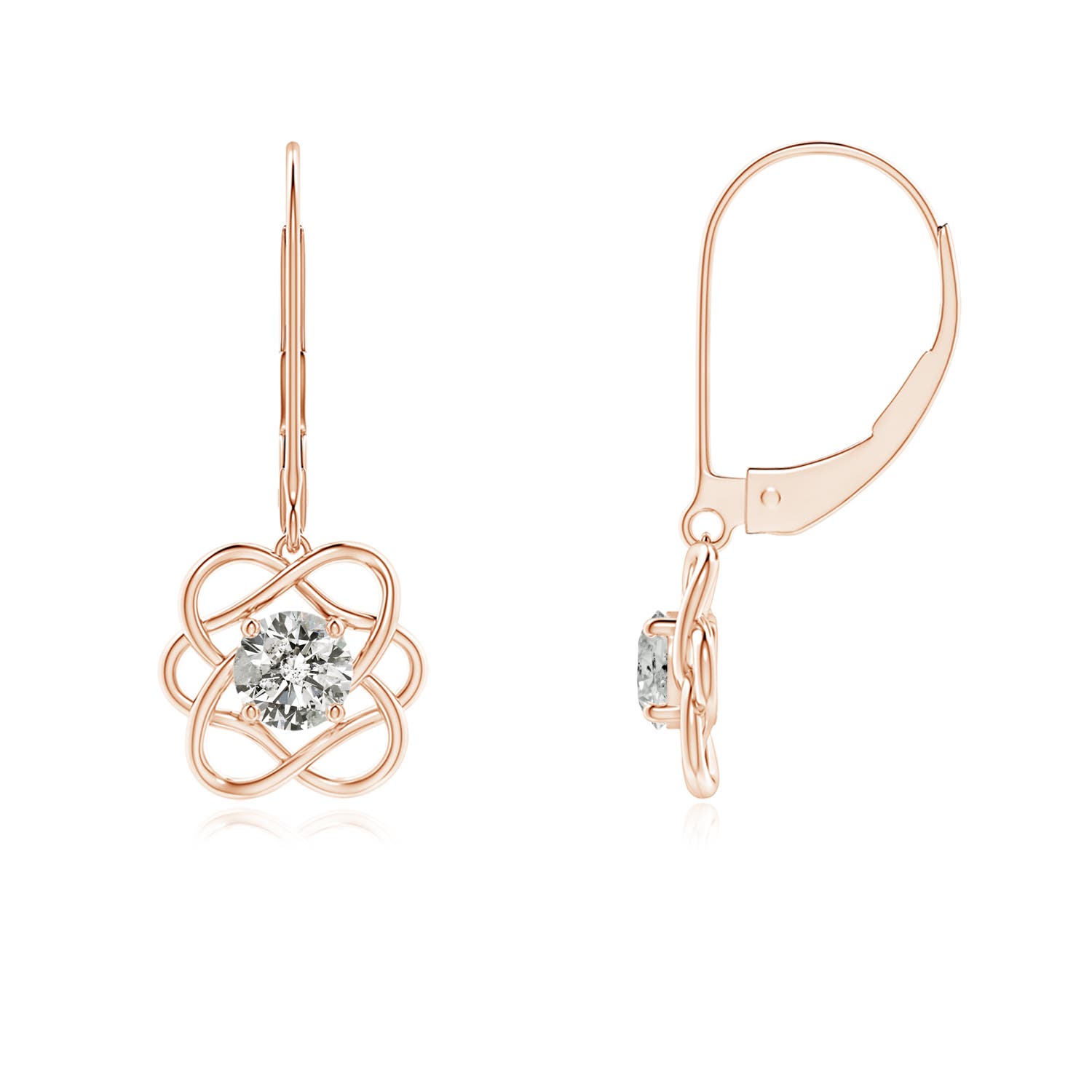 K, I3 / 0.5 CT / 14 KT Rose Gold