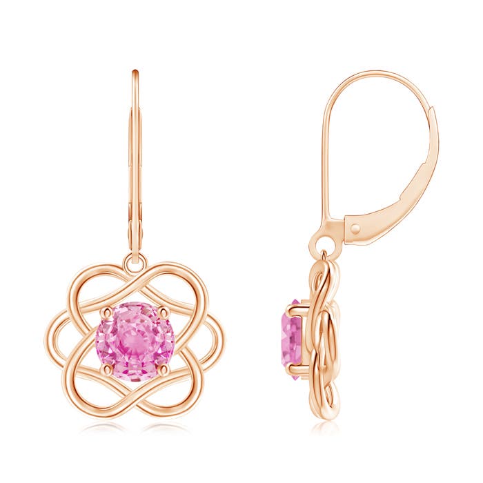 A - Pink Sapphire / 2 CT / 14 KT Rose Gold