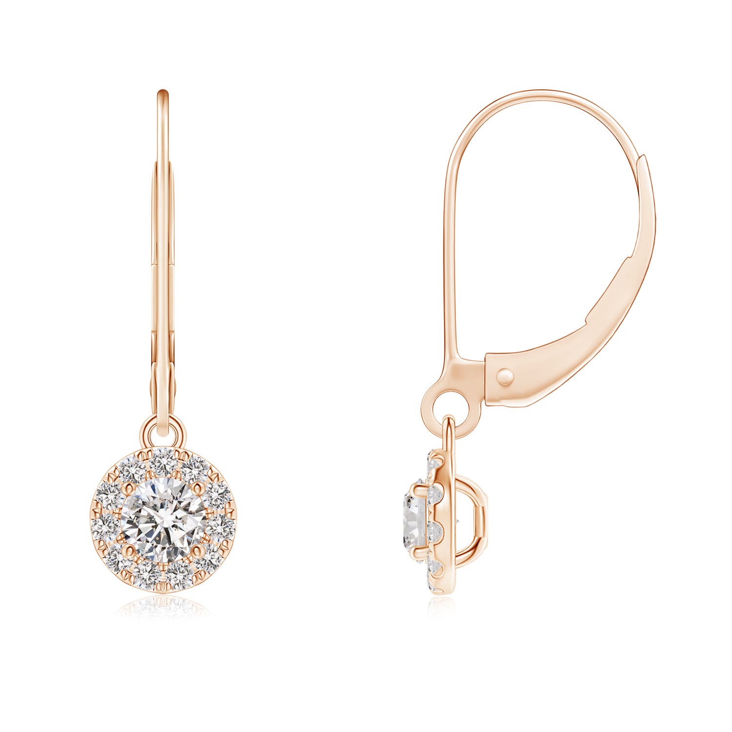 I-J, I1-I2 / 0.49 CT / 14 KT Rose Gold