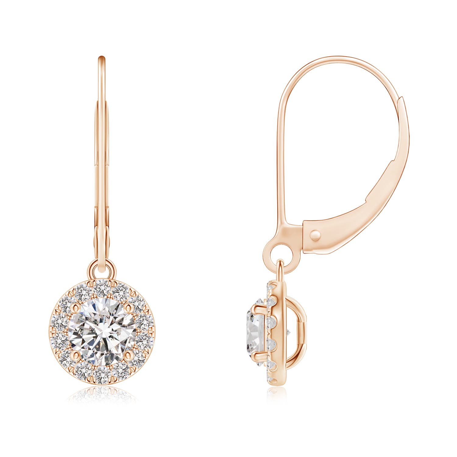 I-J, I1-I2 / 0.92 CT / 14 KT Rose Gold