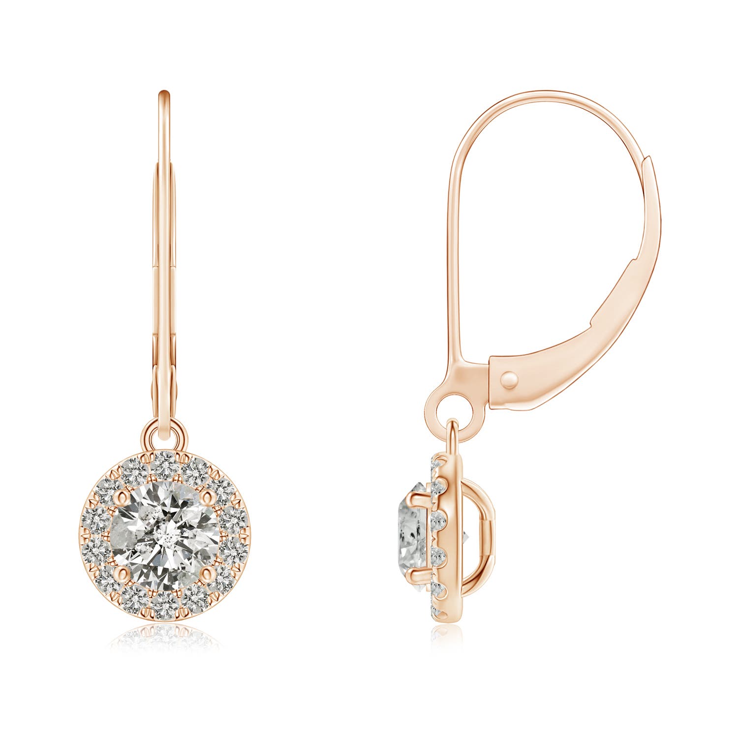 K, I3 / 0.92 CT / 14 KT Rose Gold