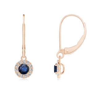 Round AA Blue Sapphire