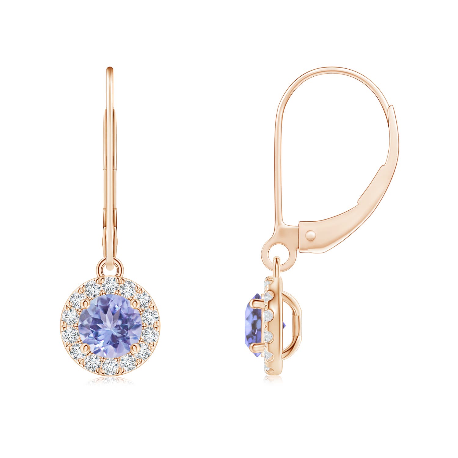 AA - Tanzanite / 1.28 CT / 14 KT Rose Gold