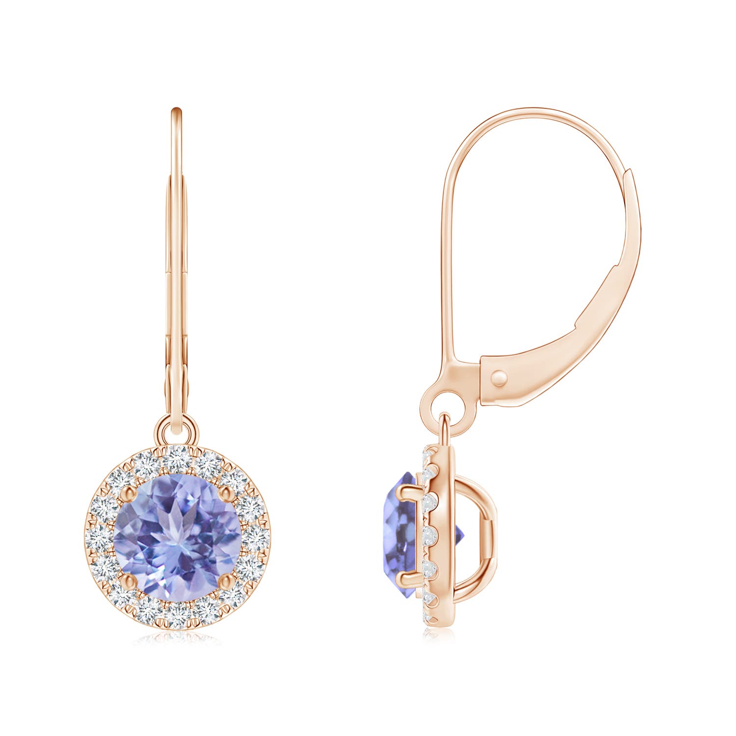 A - Tanzanite / 2.12 CT / 14 KT Rose Gold