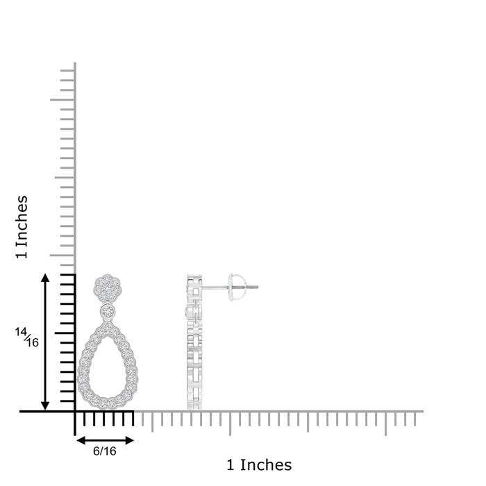 H, SI2 / 0.58 CT / 14 KT White Gold