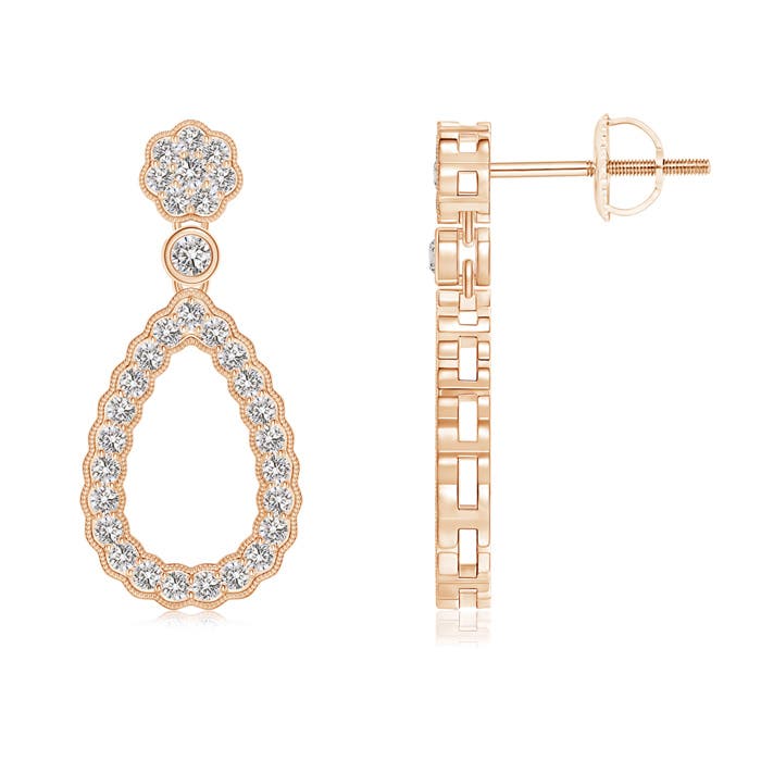 I-J, I1-I2 / 0.58 CT / 14 KT Rose Gold