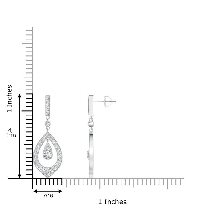 H, SI2 / 0.9 CT / 14 KT White Gold