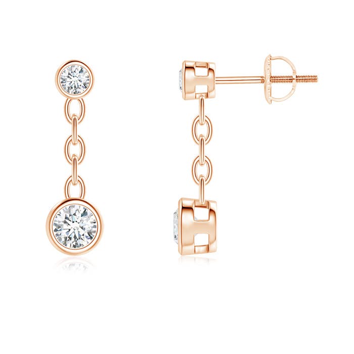 G, VS2 / 0.5 CT / 14 KT Rose Gold