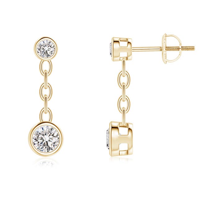 I-J, I1-I2 / 0.5 CT / 14 KT Yellow Gold