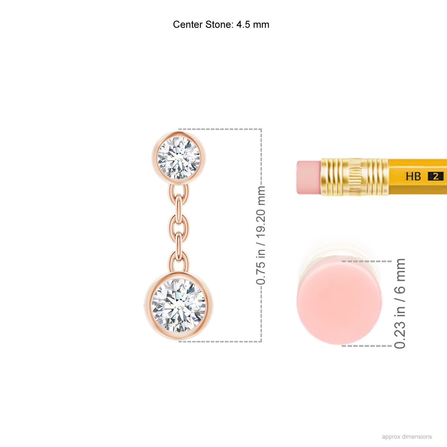 G, VS2 / 1.02 CT / 14 KT Rose Gold