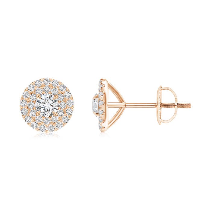 H, SI2 / 0.73 CT / 14 KT Rose Gold