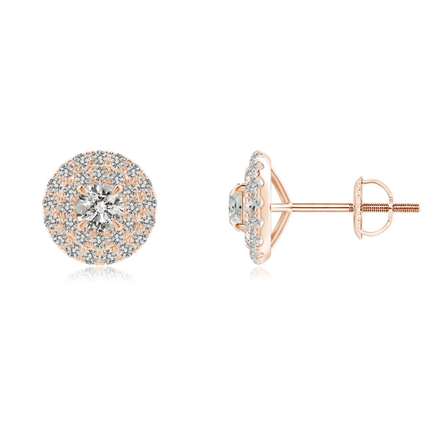 K, I3 / 0.73 CT / 14 KT Rose Gold