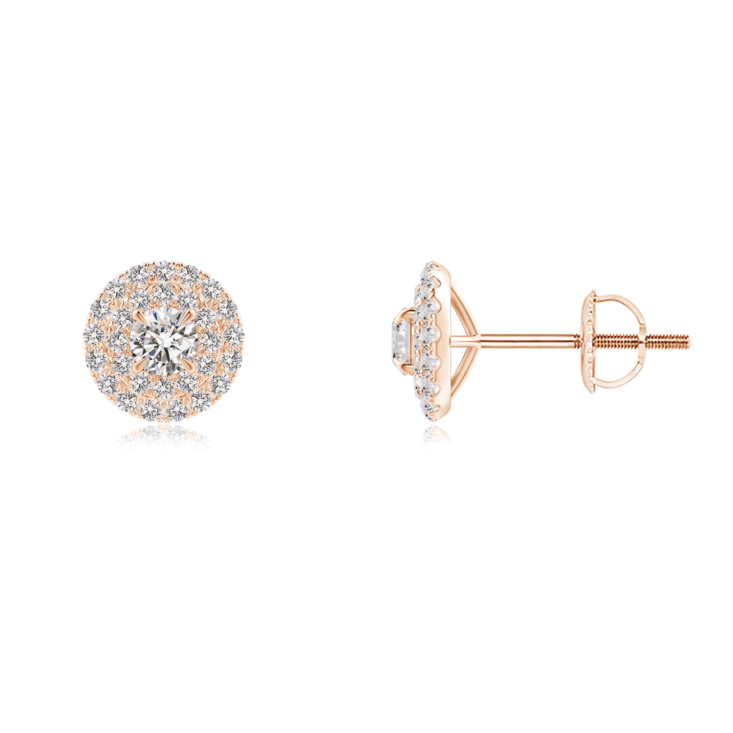 I-J, I1-I2 / 0.5 CT / 14 KT Rose Gold