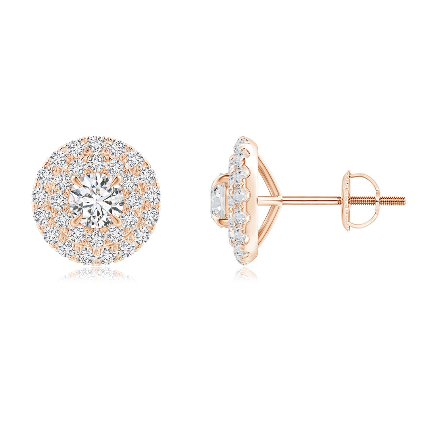 H, SI2 / 0.99 CT / 14 KT Rose Gold