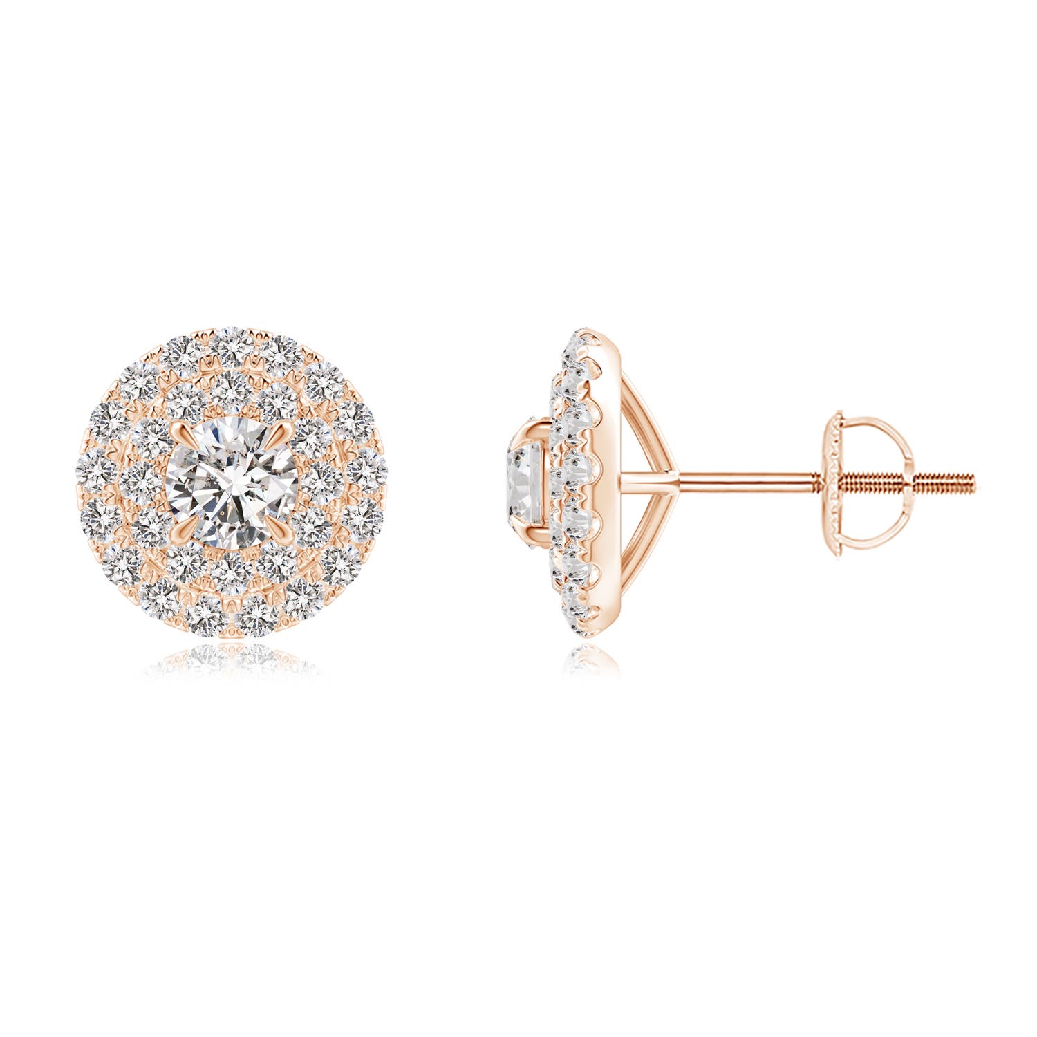 I-J, I1-I2 / 0.99 CT / 14 KT Rose Gold