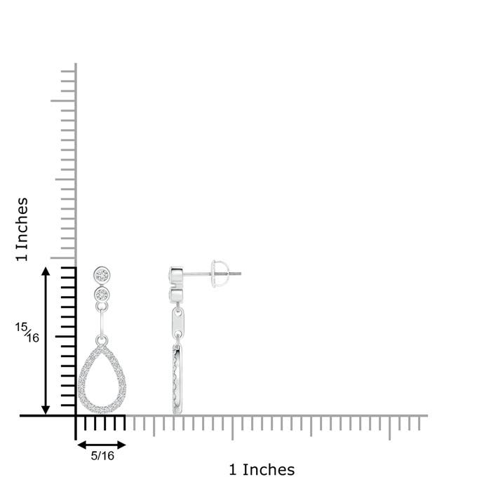 H, SI2 / 0.41 CT / 14 KT White Gold