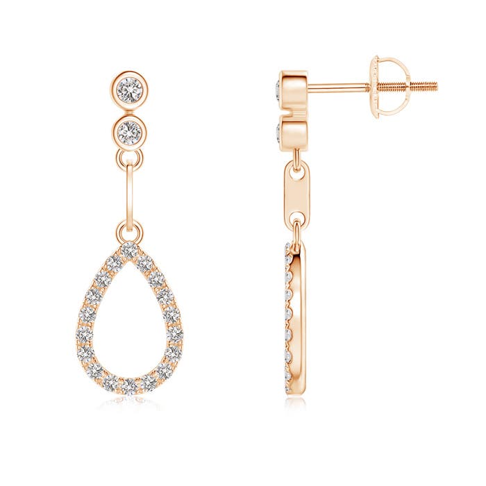 I-J, I1-I2 / 0.41 CT / 14 KT Rose Gold