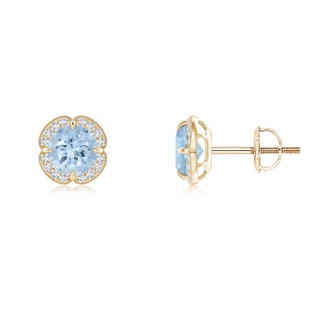 Round AA Aquamarine