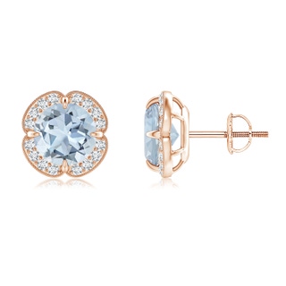 Round A Aquamarine