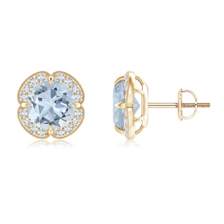 Round A Aquamarine