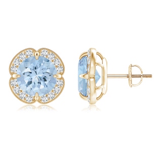 Round AA Aquamarine