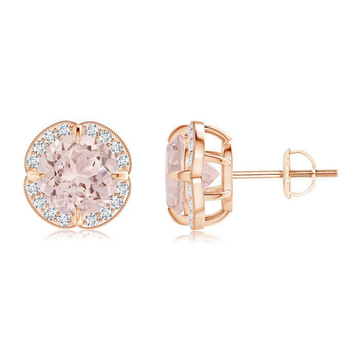 A - Morganite / 2.46 CT / 14 KT Rose Gold