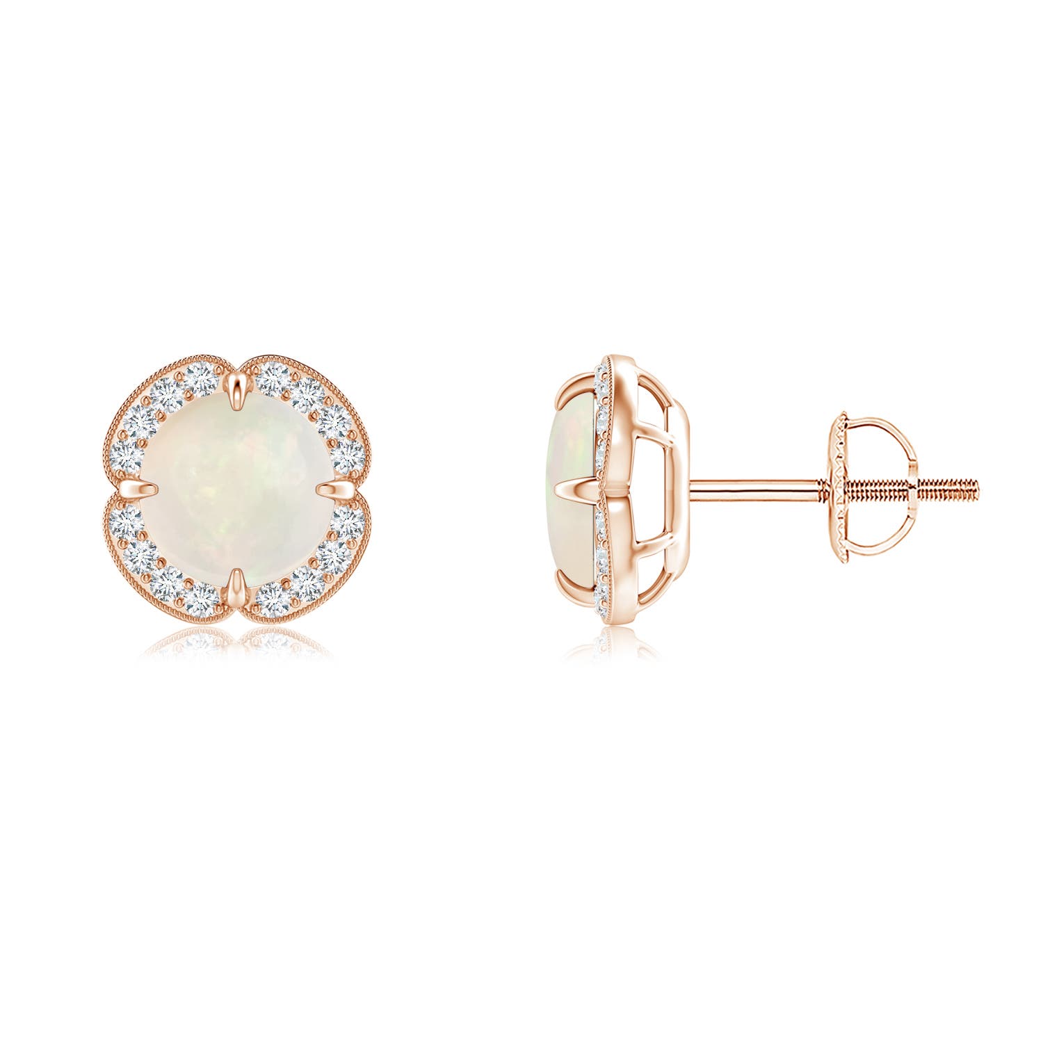 A - Opal / 1.19 CT / 14 KT Rose Gold