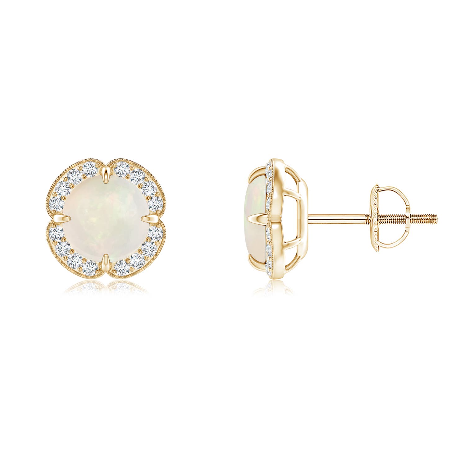 A - Opal / 1.19 CT / 14 KT Yellow Gold