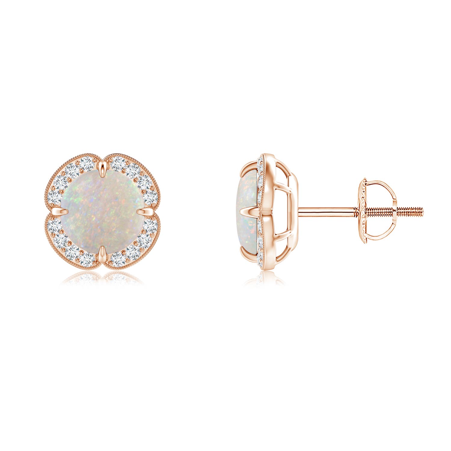 AA - Opal / 1.19 CT / 14 KT Rose Gold