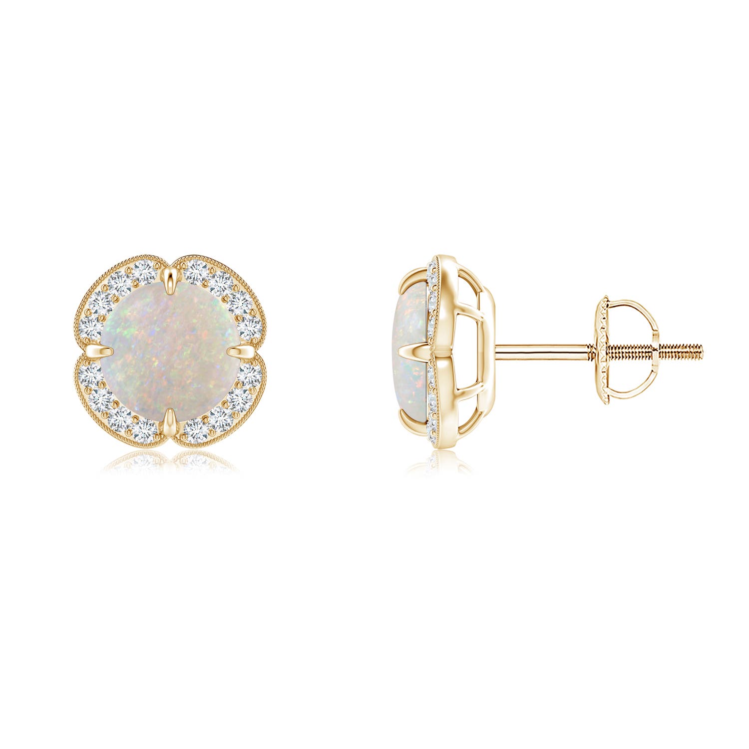 AA - Opal / 1.19 CT / 14 KT Yellow Gold