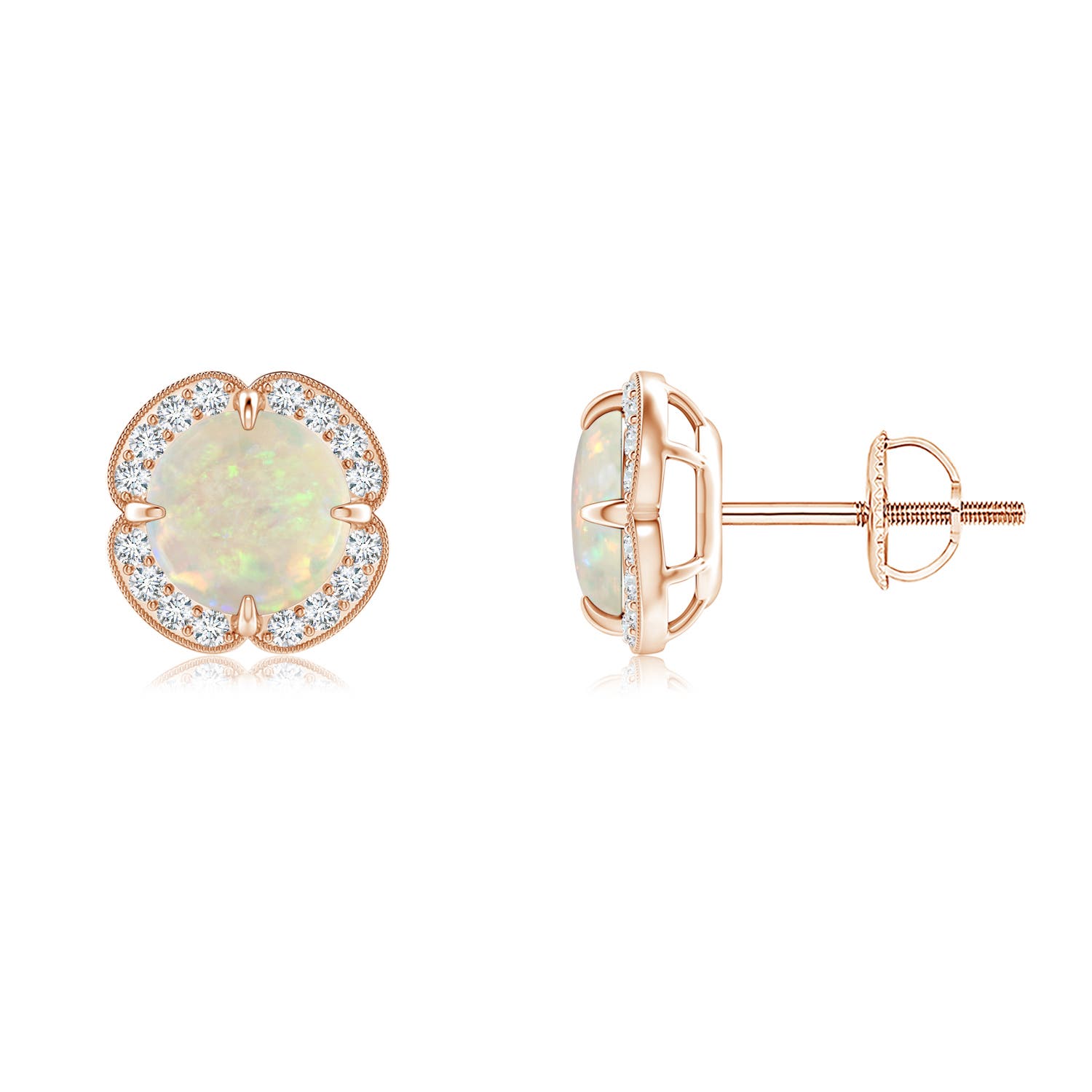 AAA - Opal / 1.19 CT / 14 KT Rose Gold